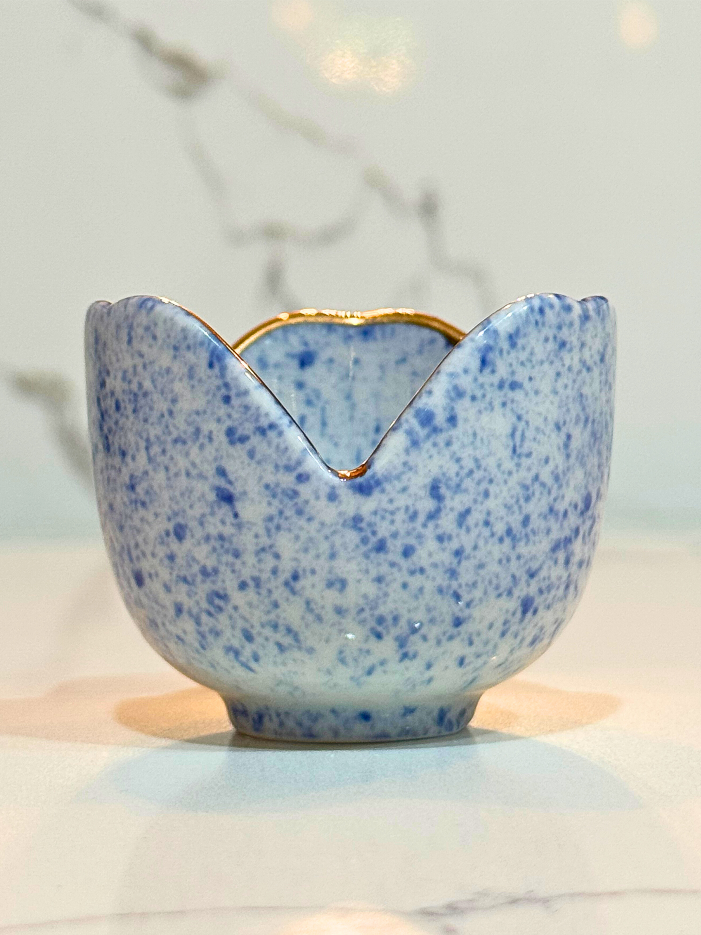 Speckled Tulip Teacup