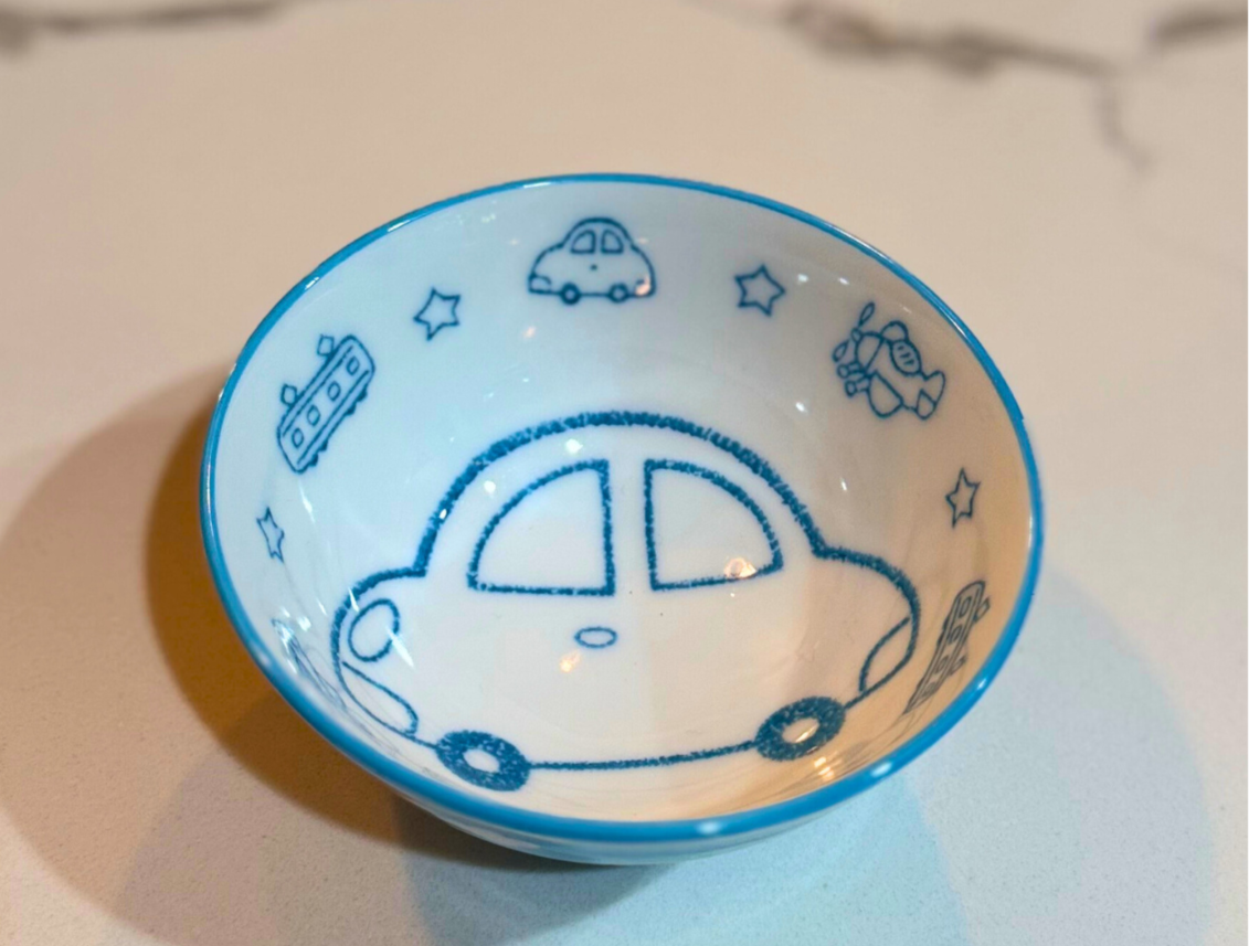 Planes, Trains & Autos Soup Bowl