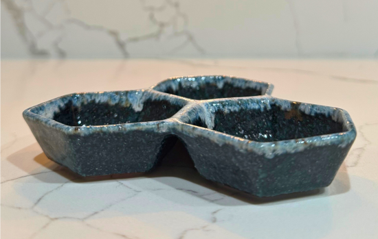 Grey Mist Tri Pinch Bowl