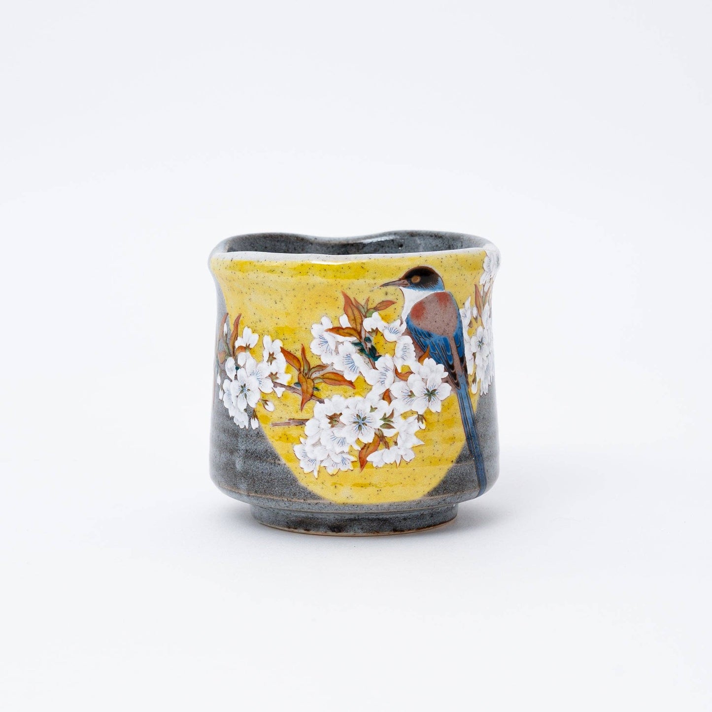 Handmade Kutani Yoshidaya Japanese Tea Cup
