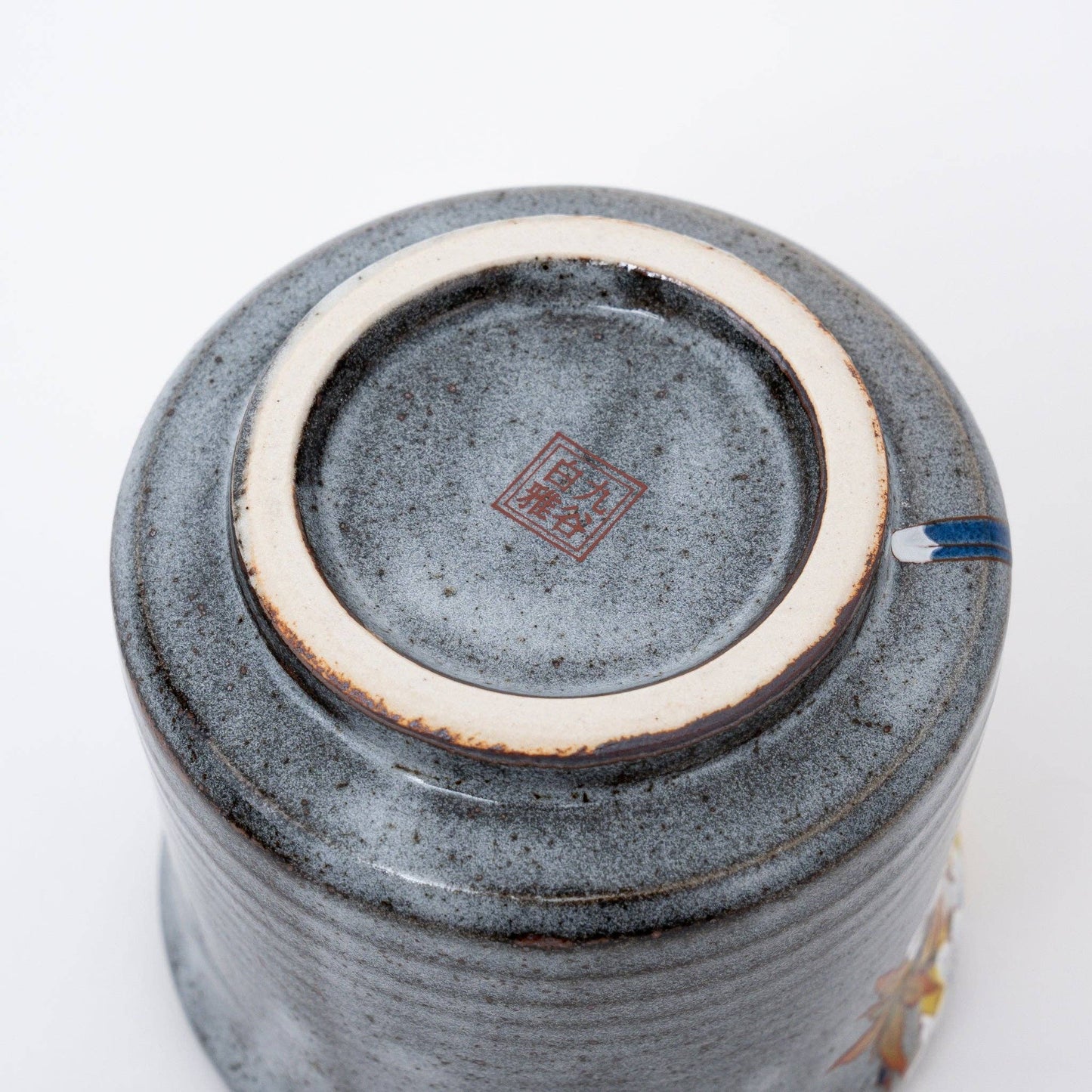 Handmade Kutani Yoshidaya Japanese Tea Cup