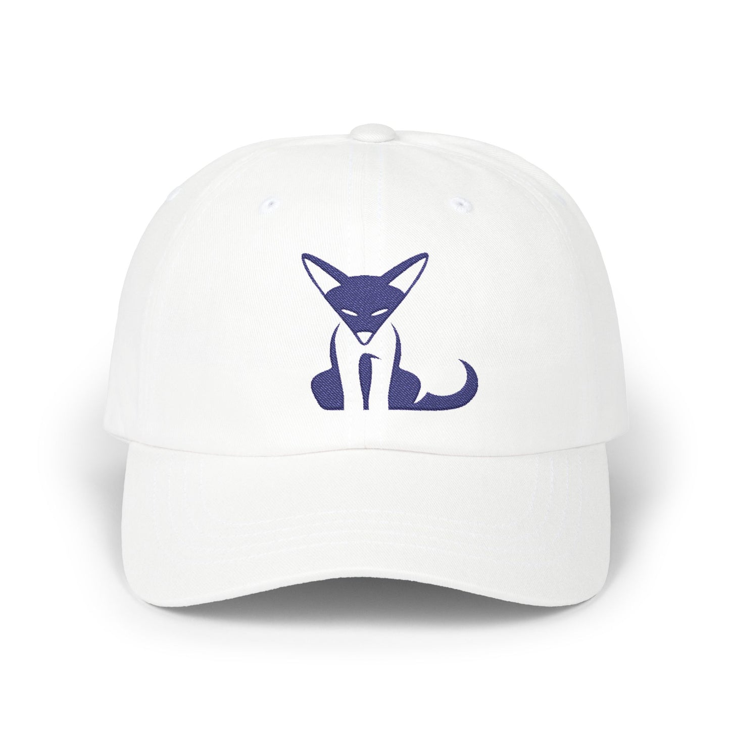 Murasaki Goods Fox & Raven Embroidered Classic Dad Cap
