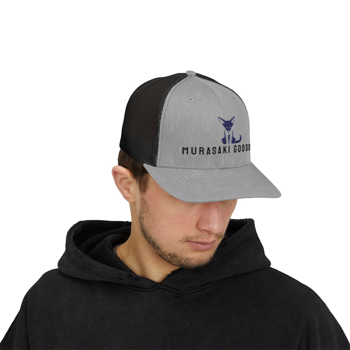 Murasaki Goods Embroidered Trucker Hat