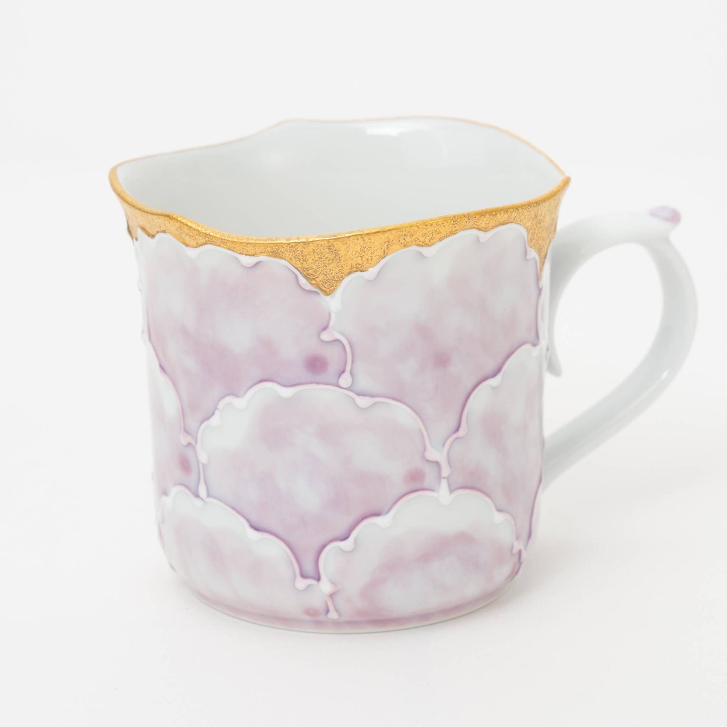Handmade Artia Peony Mug- Lilac