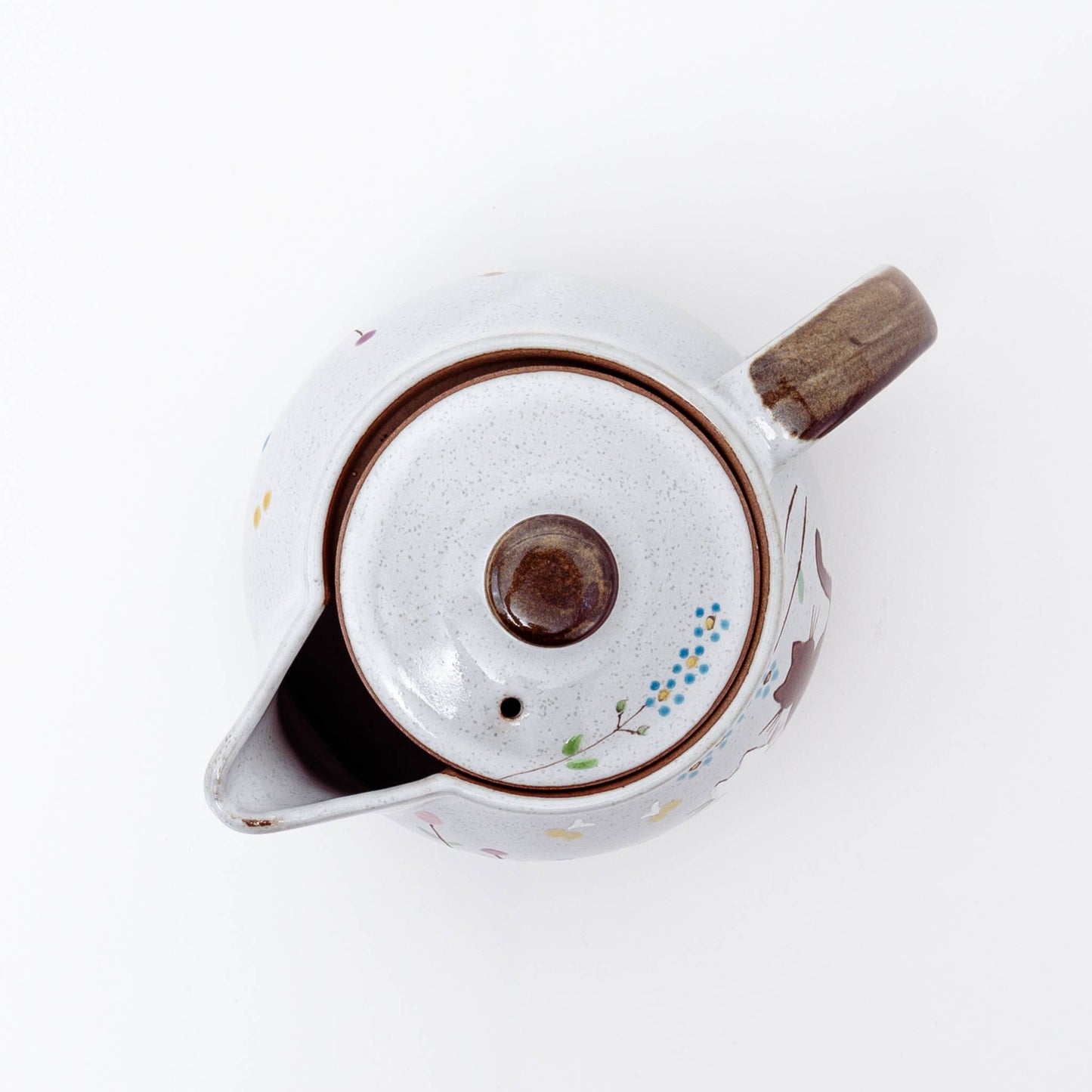 Kutani Ware Handmade Cat Teapot
