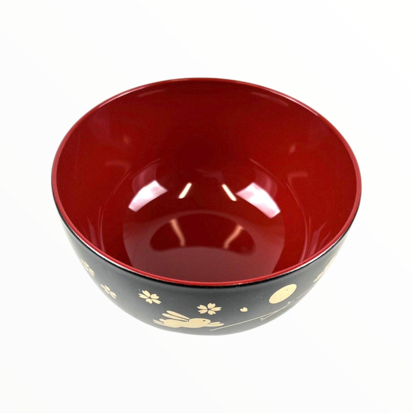 Lacquered Rabbit Miso Soup Bowl