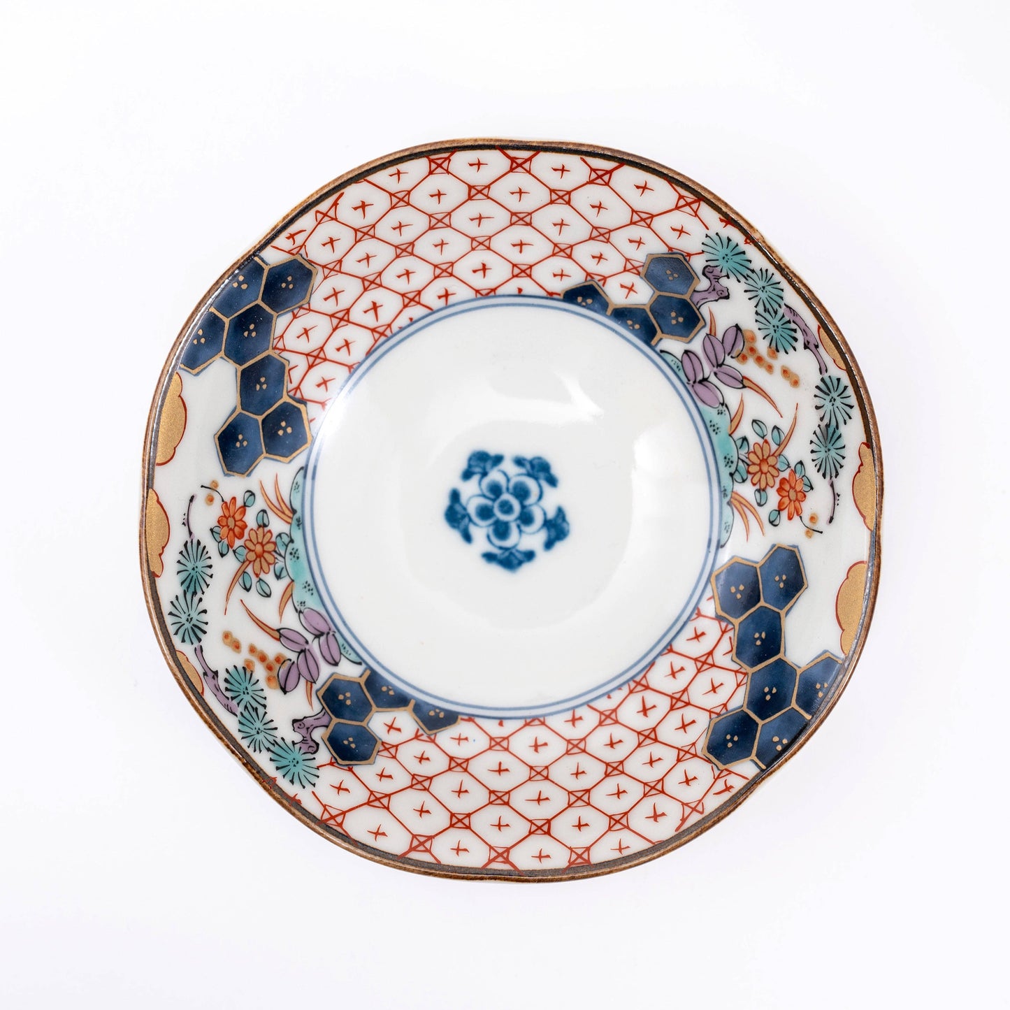 Somenishiki-Koimari Side Dish Bowl Set- 5Pcs