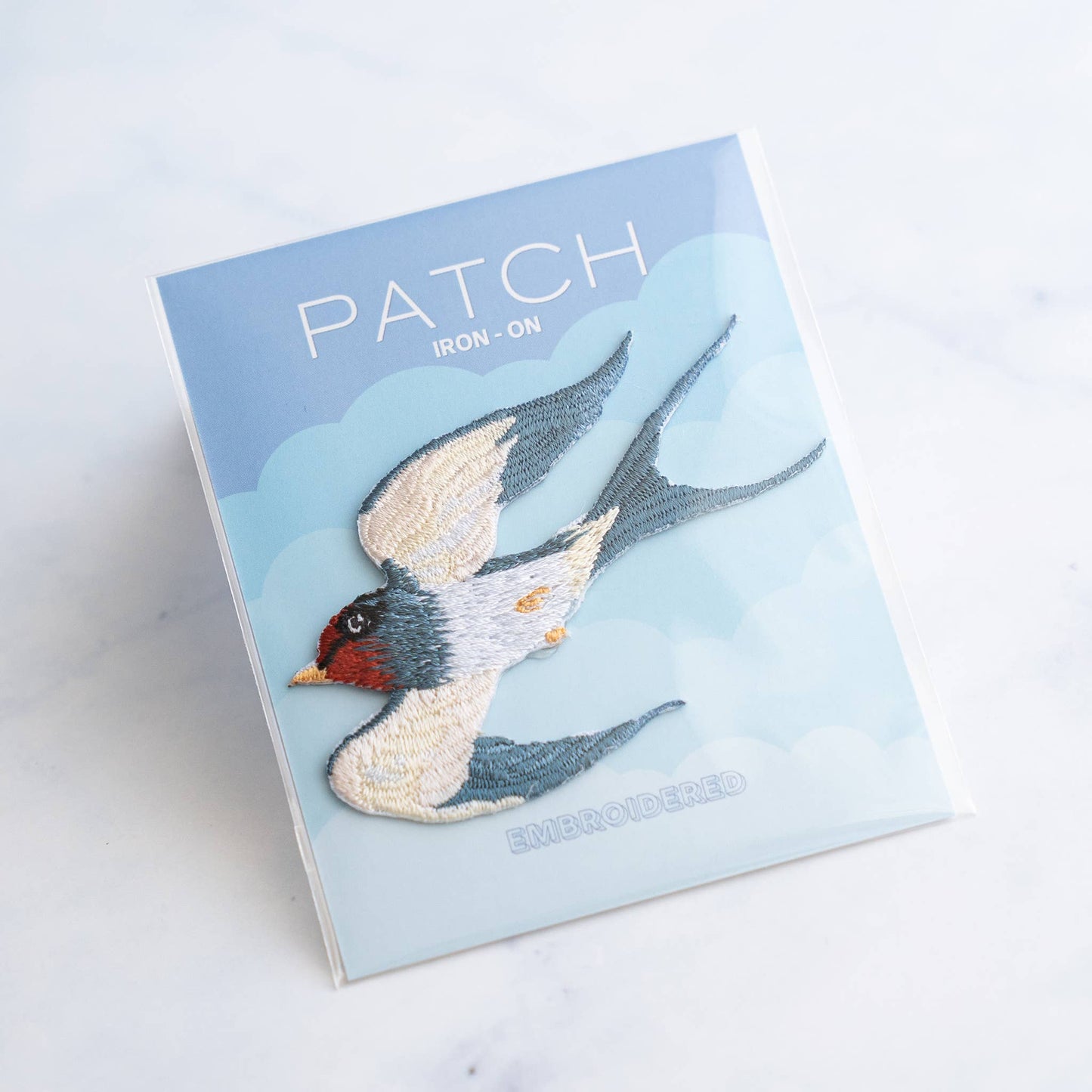 Swallow Bird Patch - White