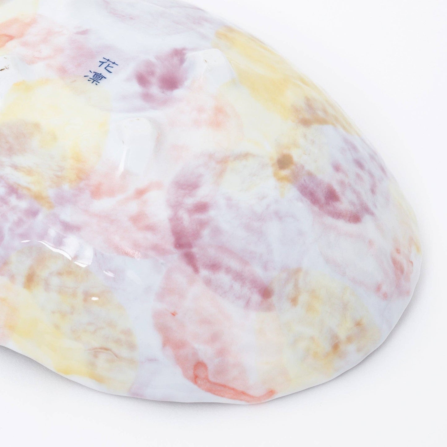 Pale Lilac Cherry Blossom Mino Ware Serving Bowl