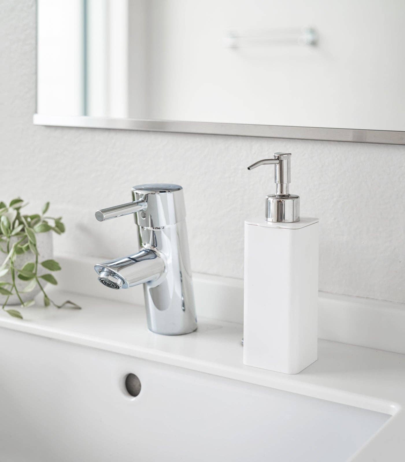 Tower Hand Soap Dispenser: White