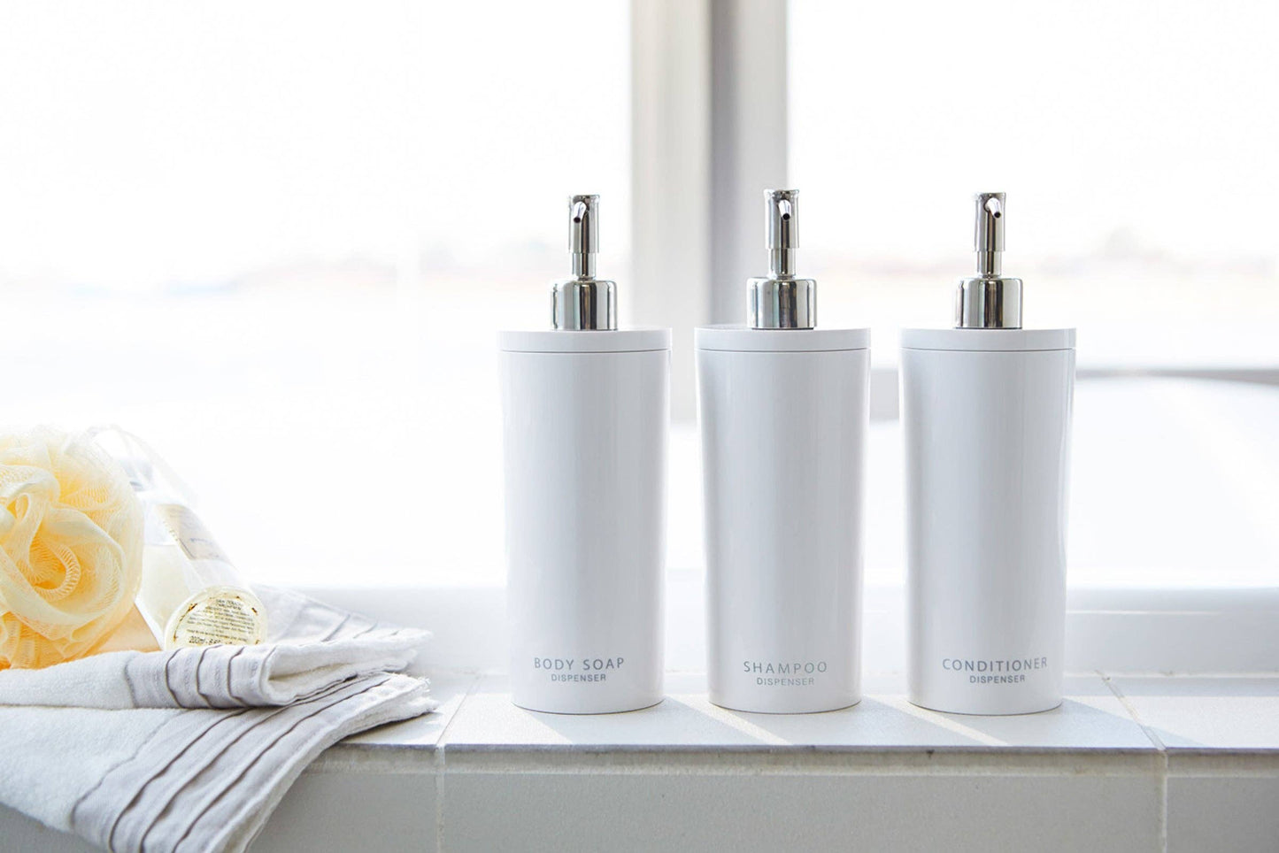 Tower Body Soap Dispenser - Body Soap: White