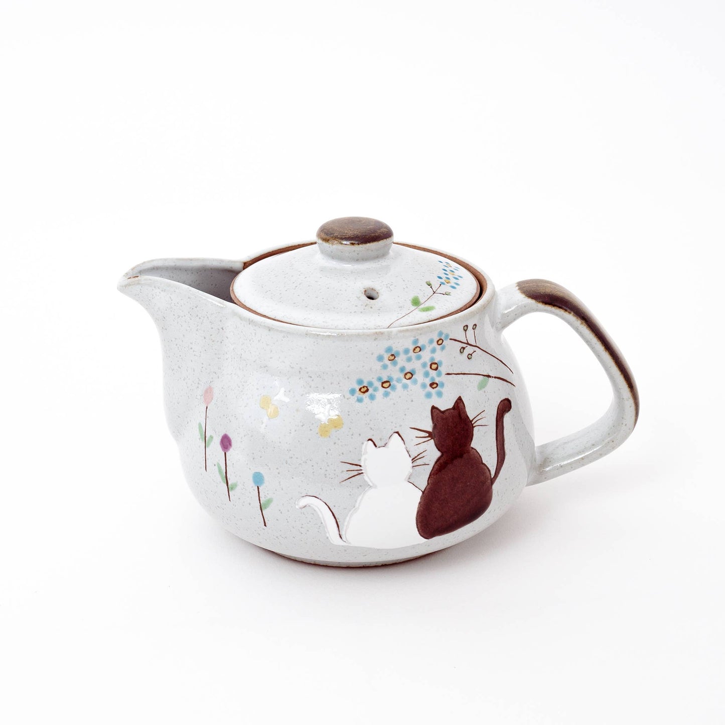 Kutani Ware Handmade Cat Teapot