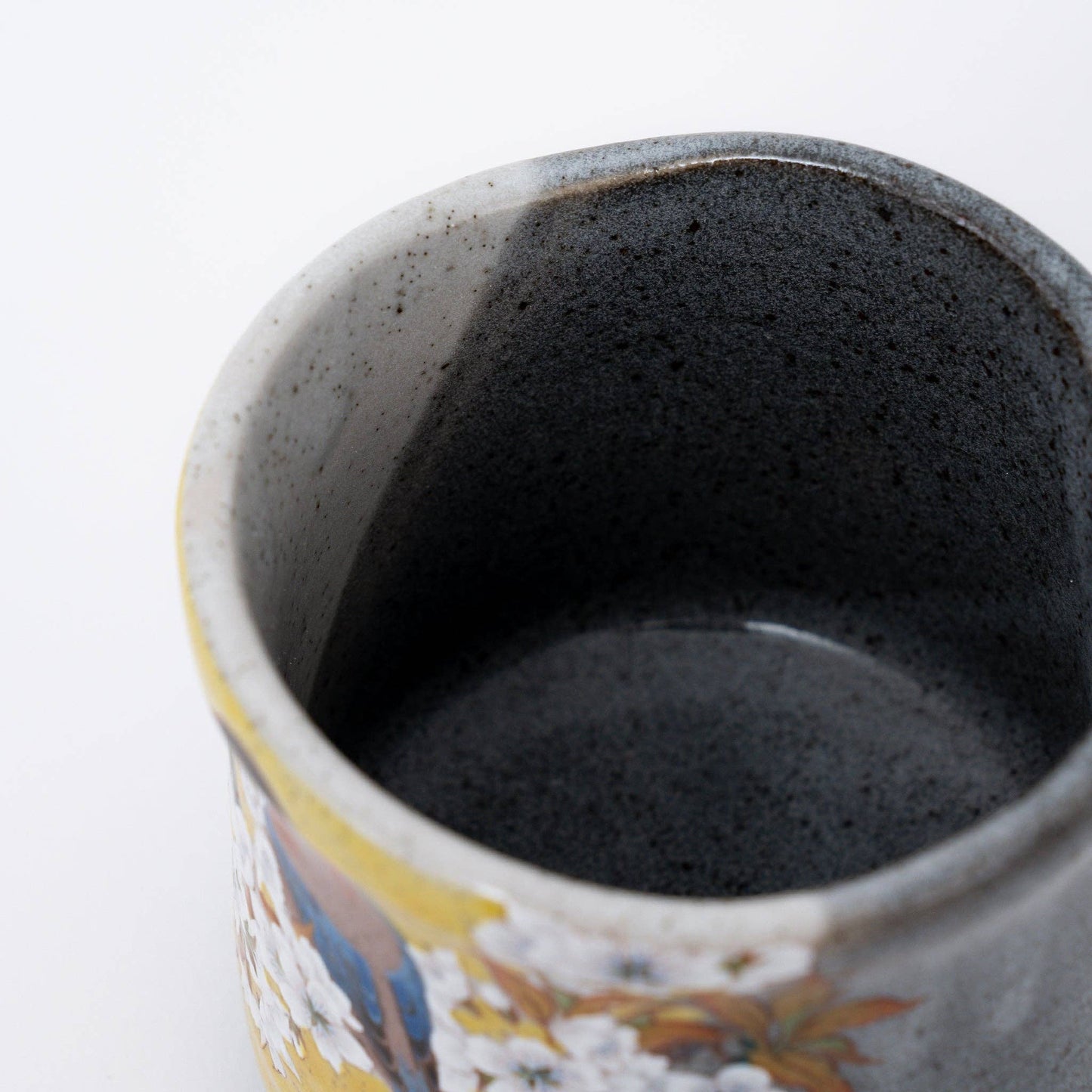 Handmade Kutani Yoshidaya Japanese Tea Cup
