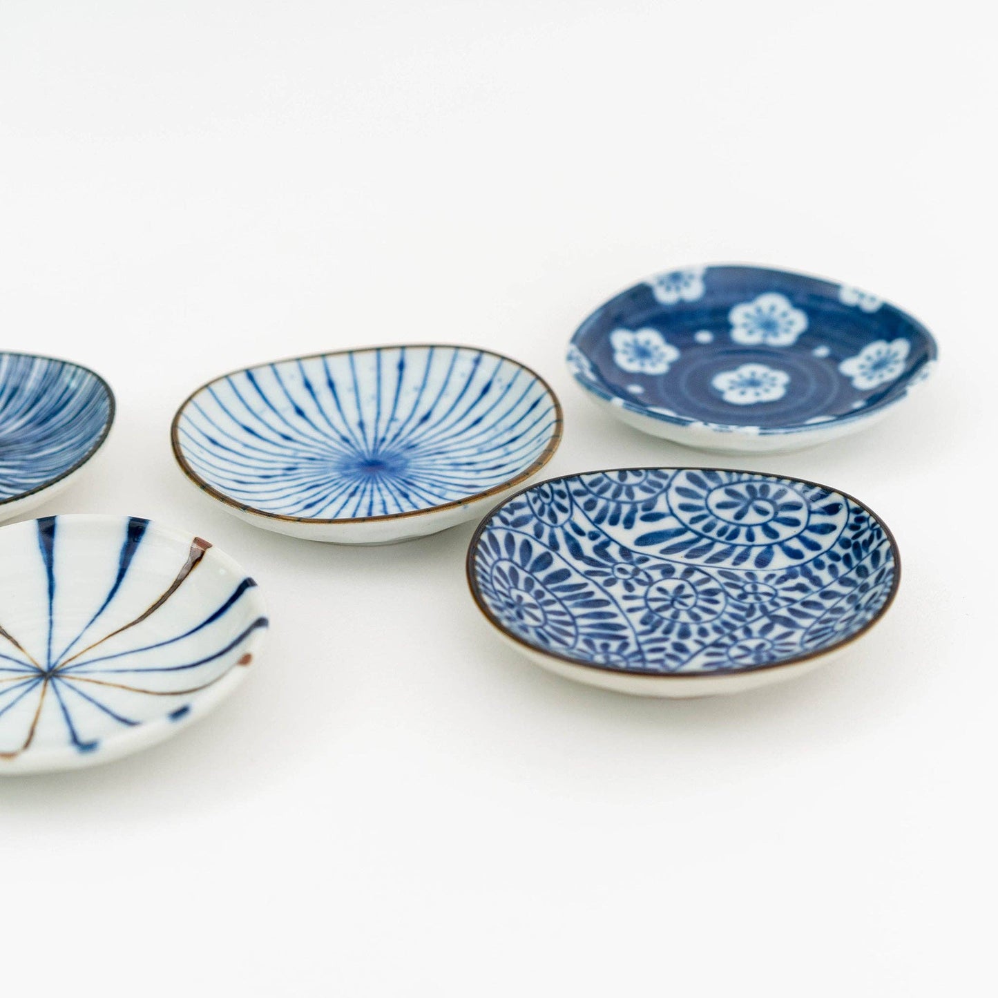 Japanese Indigo-Dyed Mini Dish Gift Set