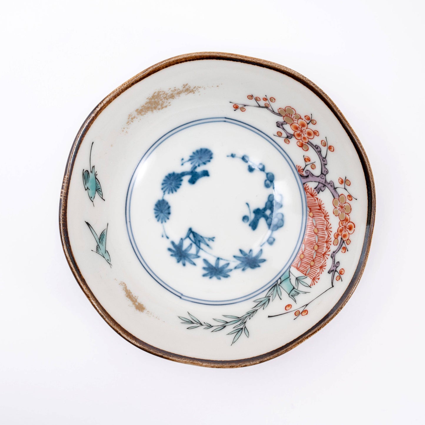 Somenishiki-Koimari Side Dish Bowl Set- 5Pcs