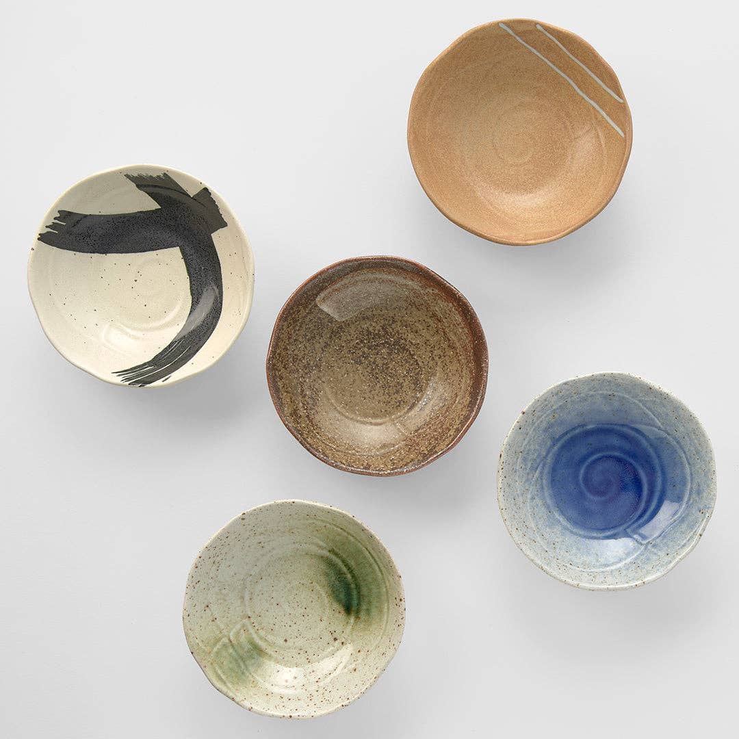 5 Piece Bowl Set: Assorted Colours