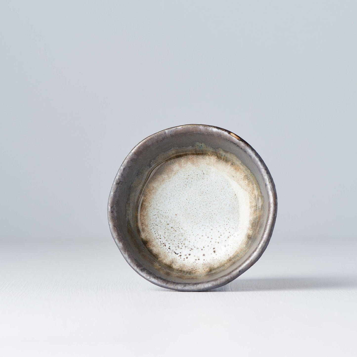 Grey Round Sauce Dish