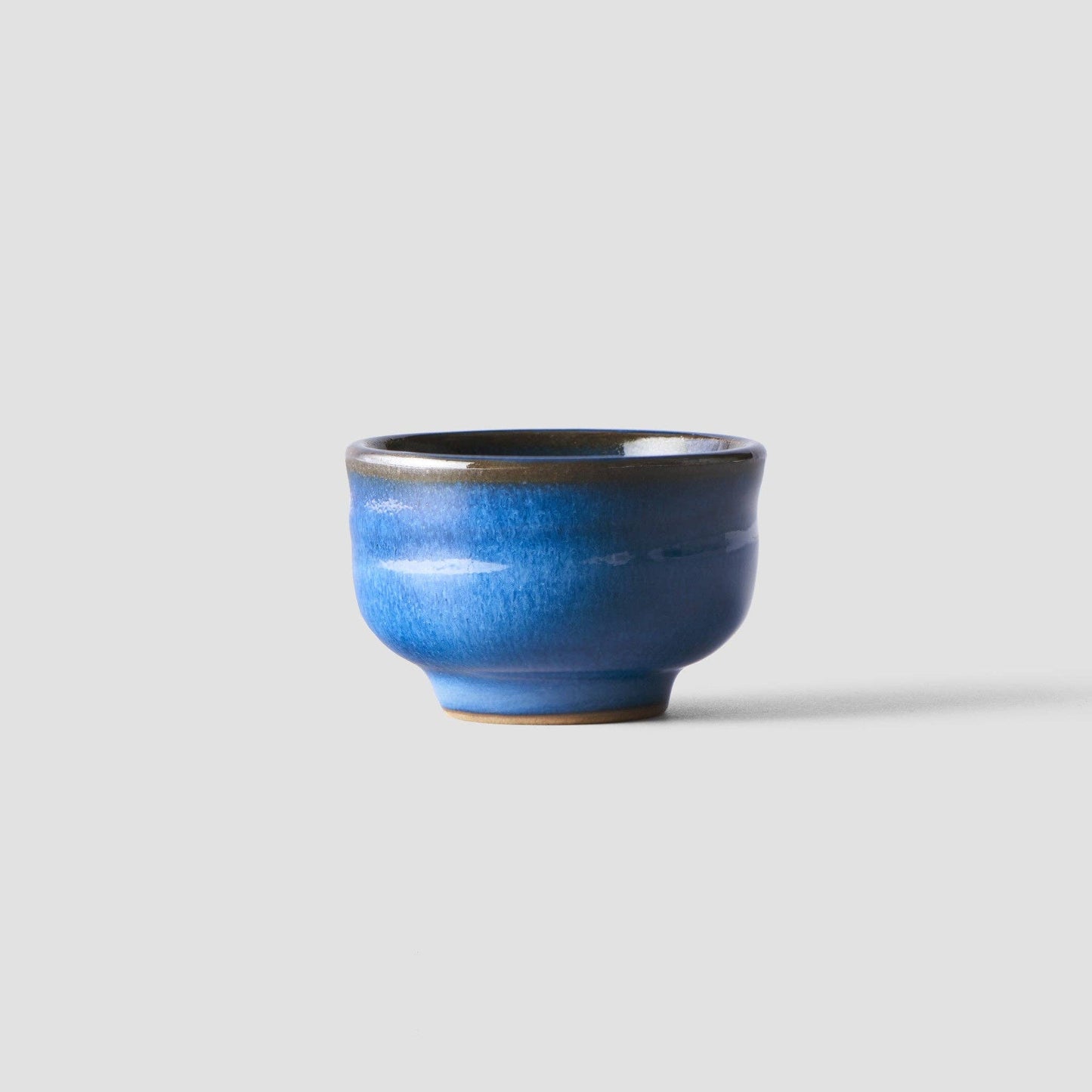 Bright Blue Sake Cup