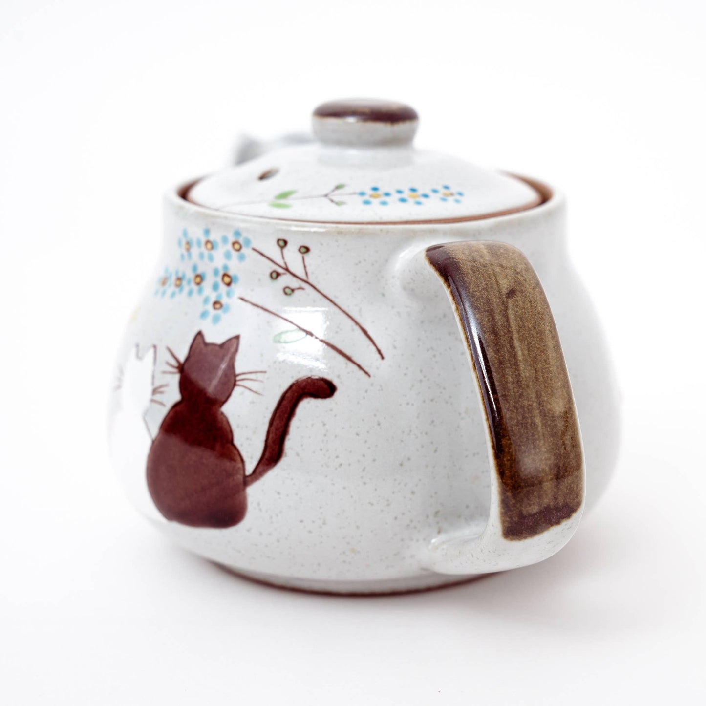 Kutani Ware Handmade Cat Teapot