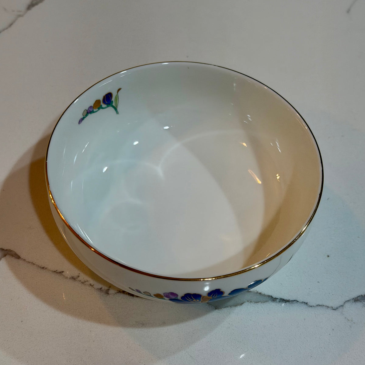 Lavender Mist Floral Bowl