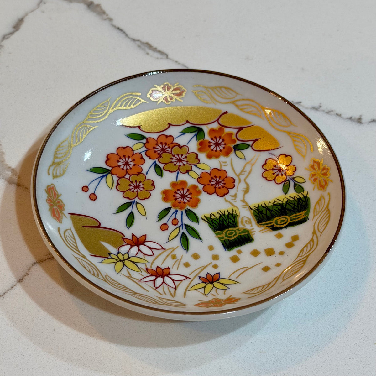 Golden Garden Plate