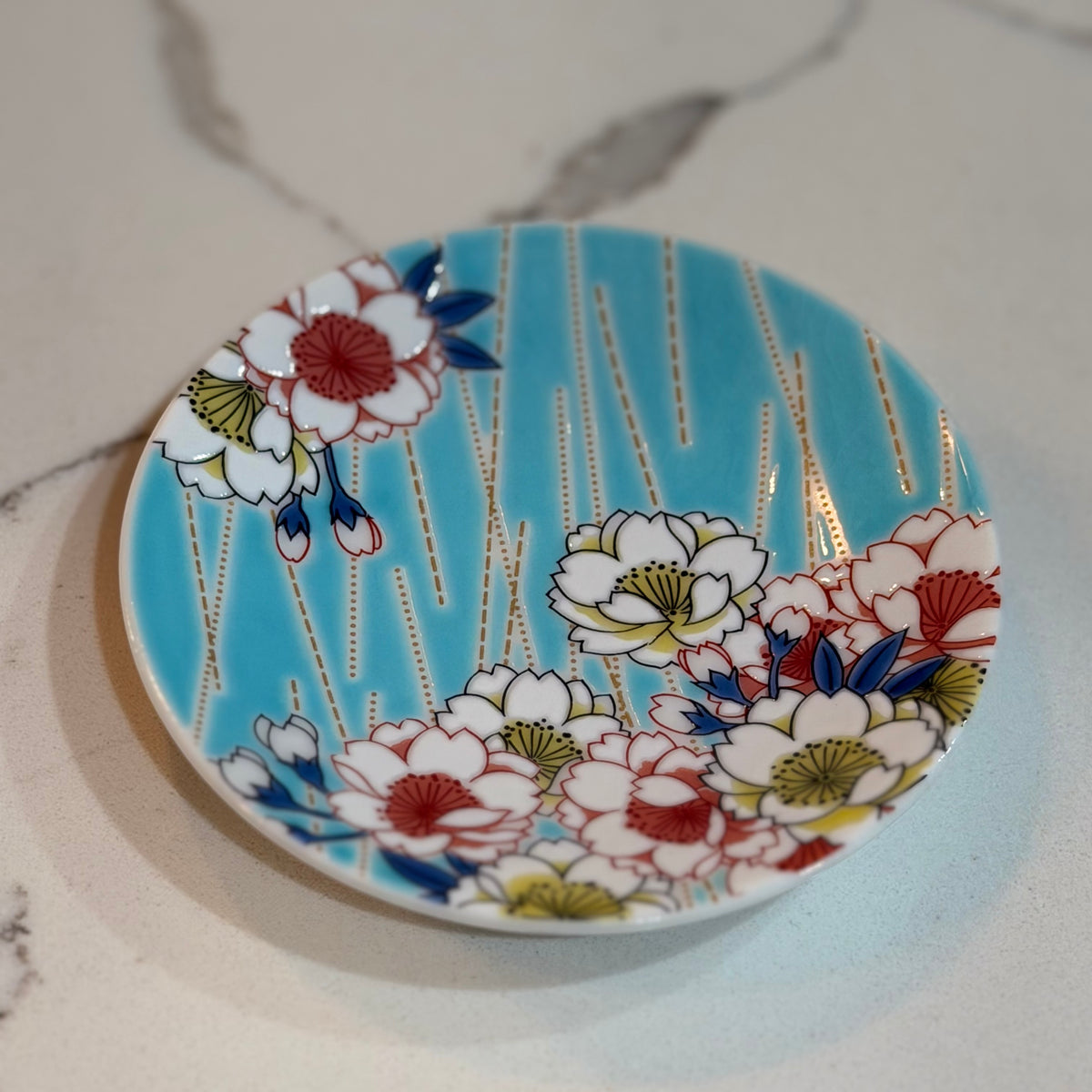 Cherry Blossom Sky Plate