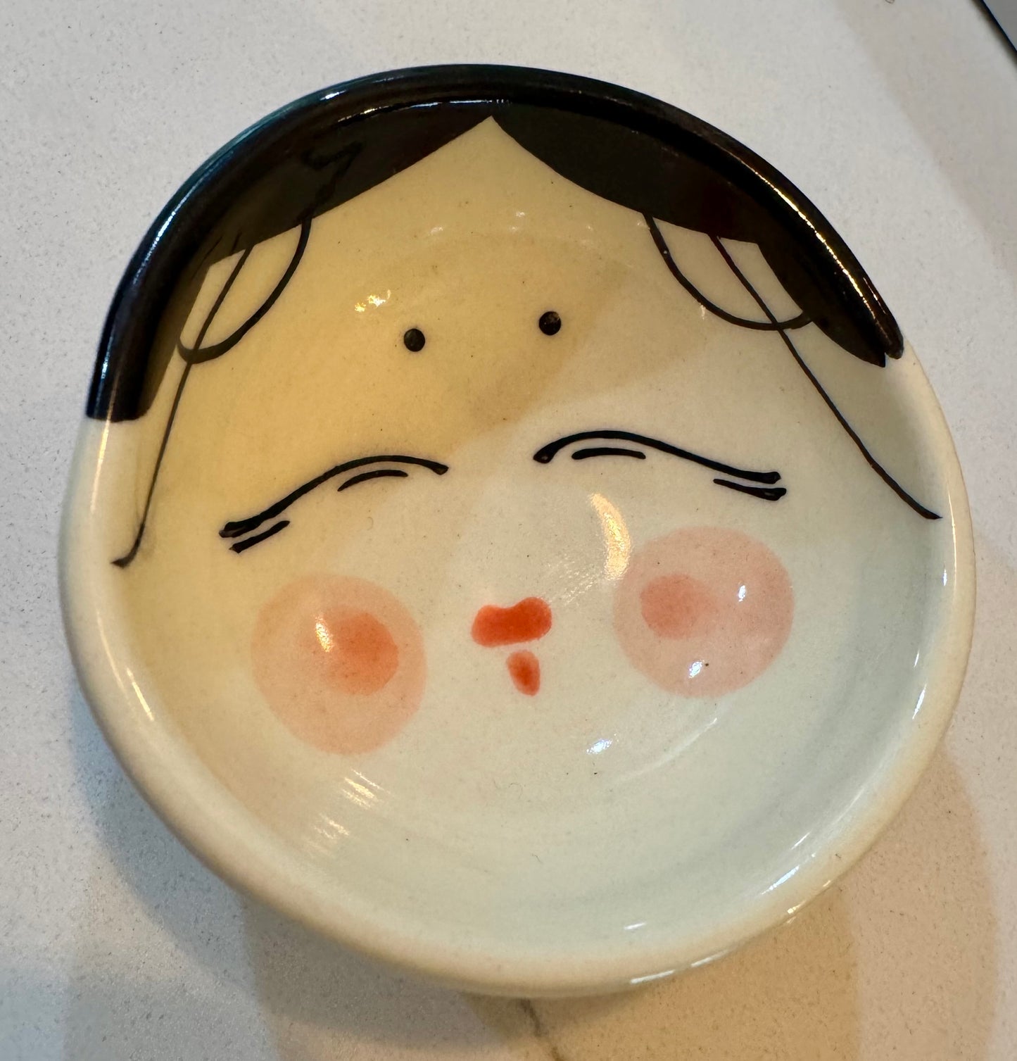 Japanese Doll Tiny Bowl
