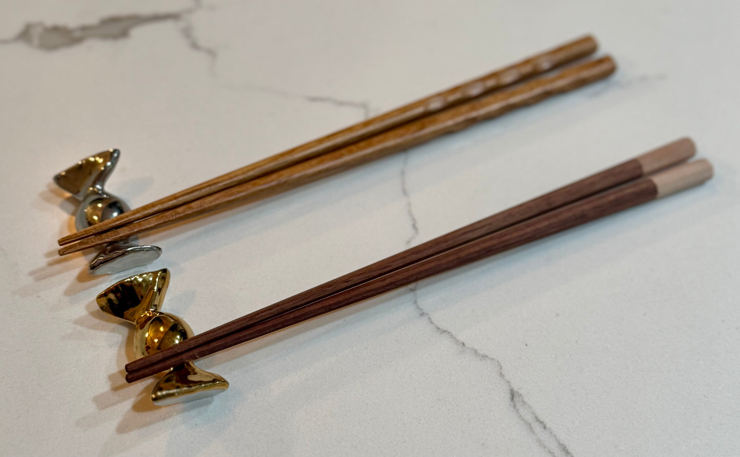 Shiny Candy Chopstick Holders (Set of 2)