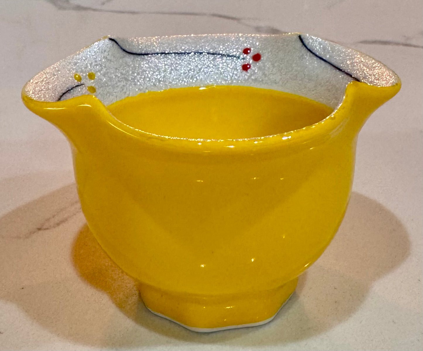Darling Tulip Teacup- Yellow