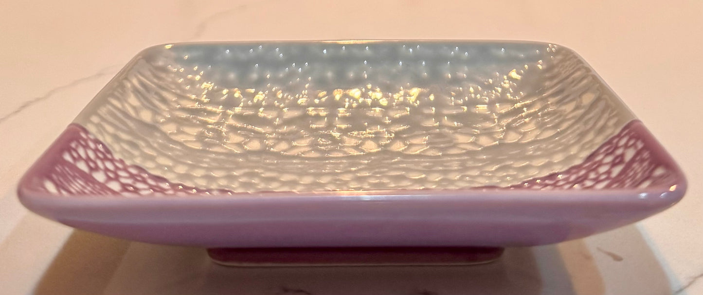 Pressed Lace Plate