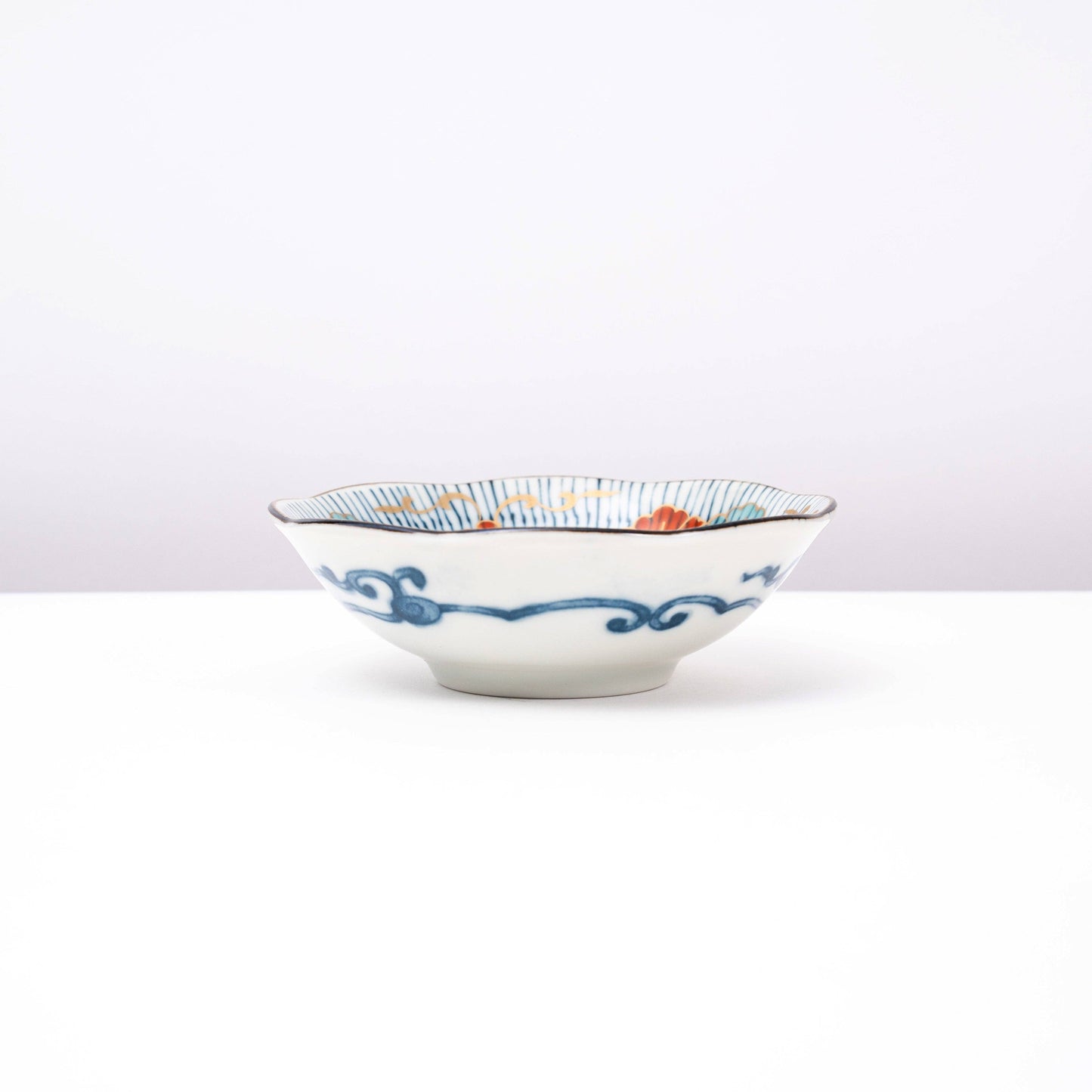 Somenishiki-Koimari Side Dish Bowl Set- 5Pcs