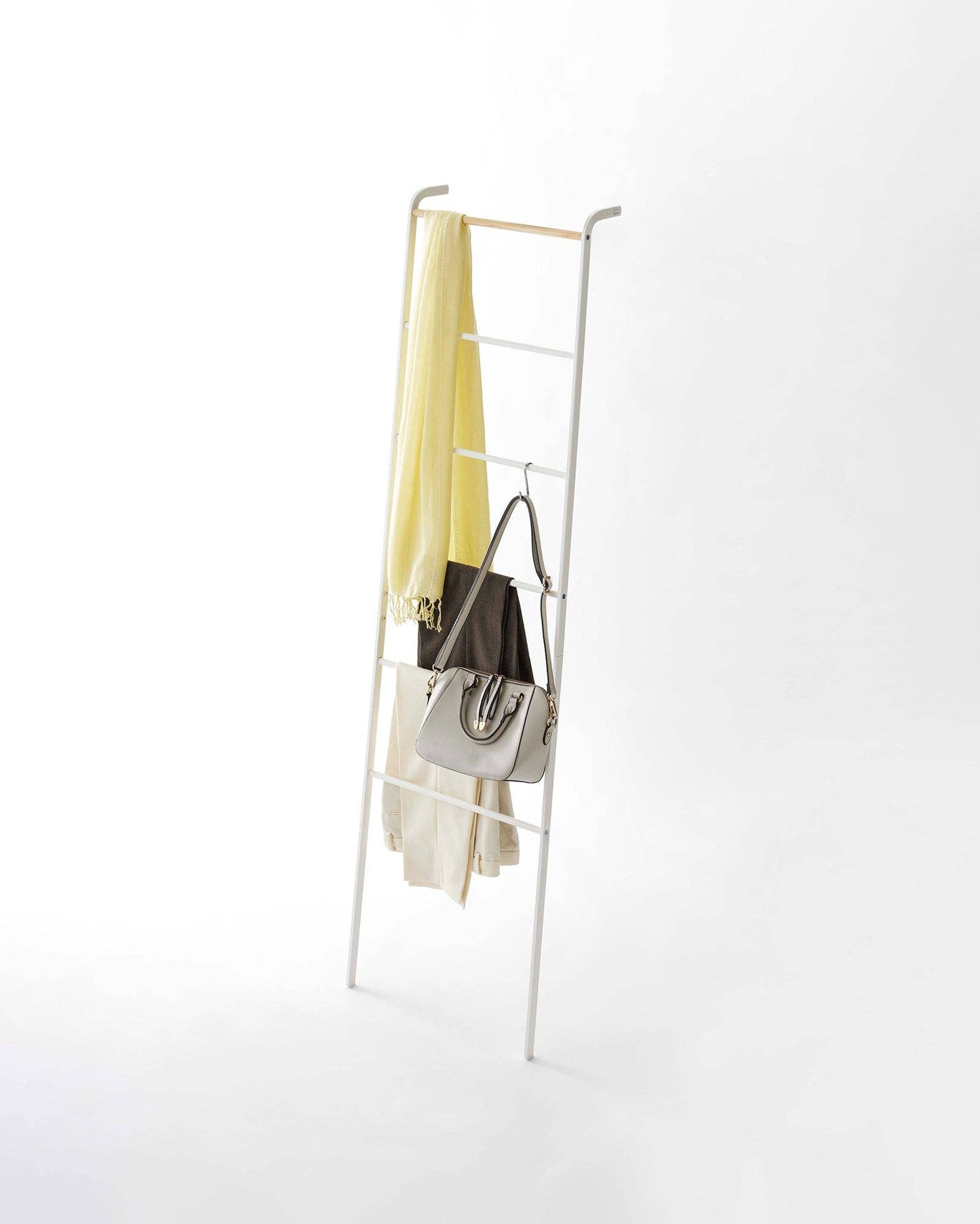 Tower Blanket Ladder - Steel: White