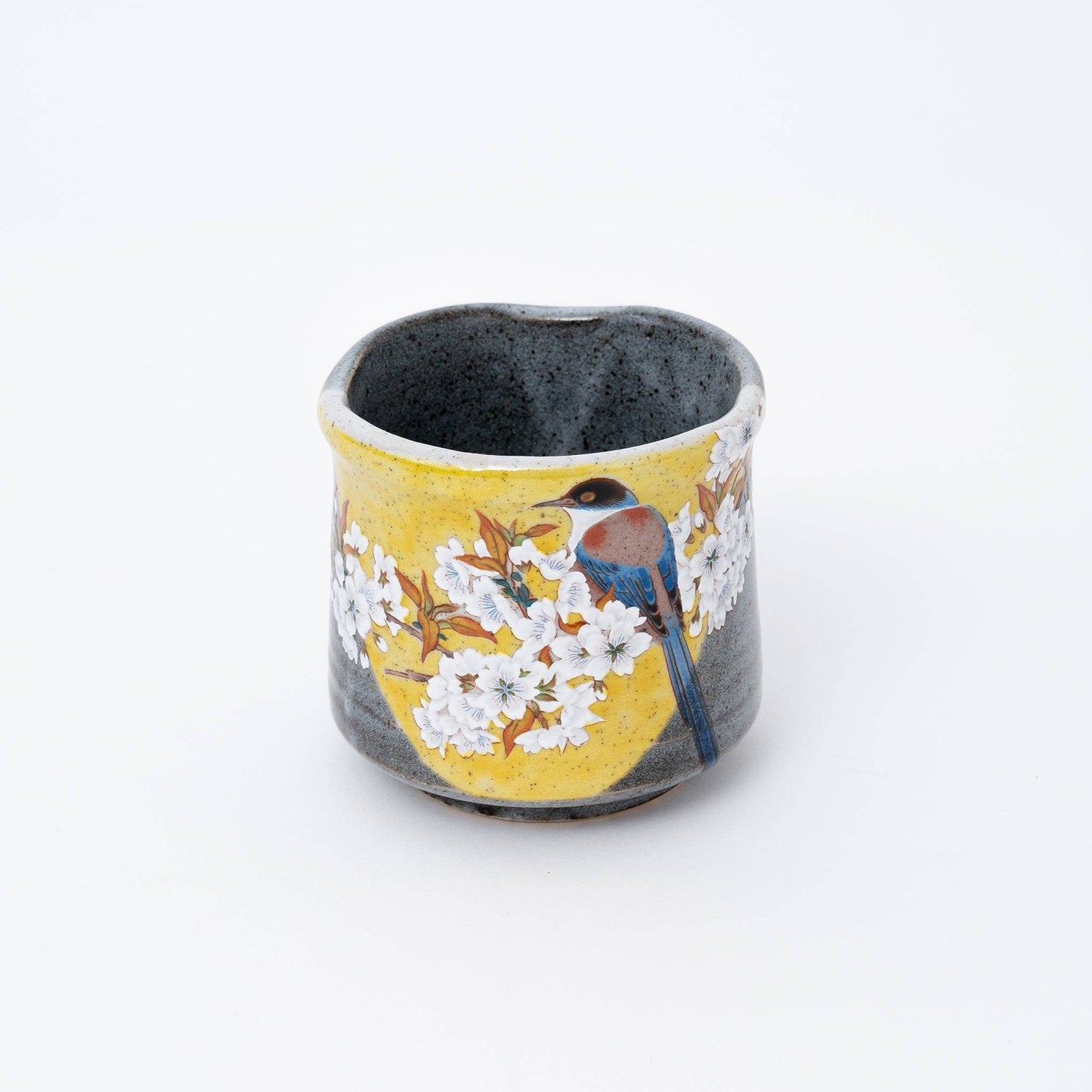 Handmade Kutani Yoshidaya Japanese Tea Cup