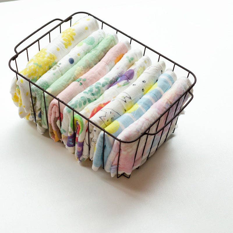Printed Japanese Dishcloth - Persicaria