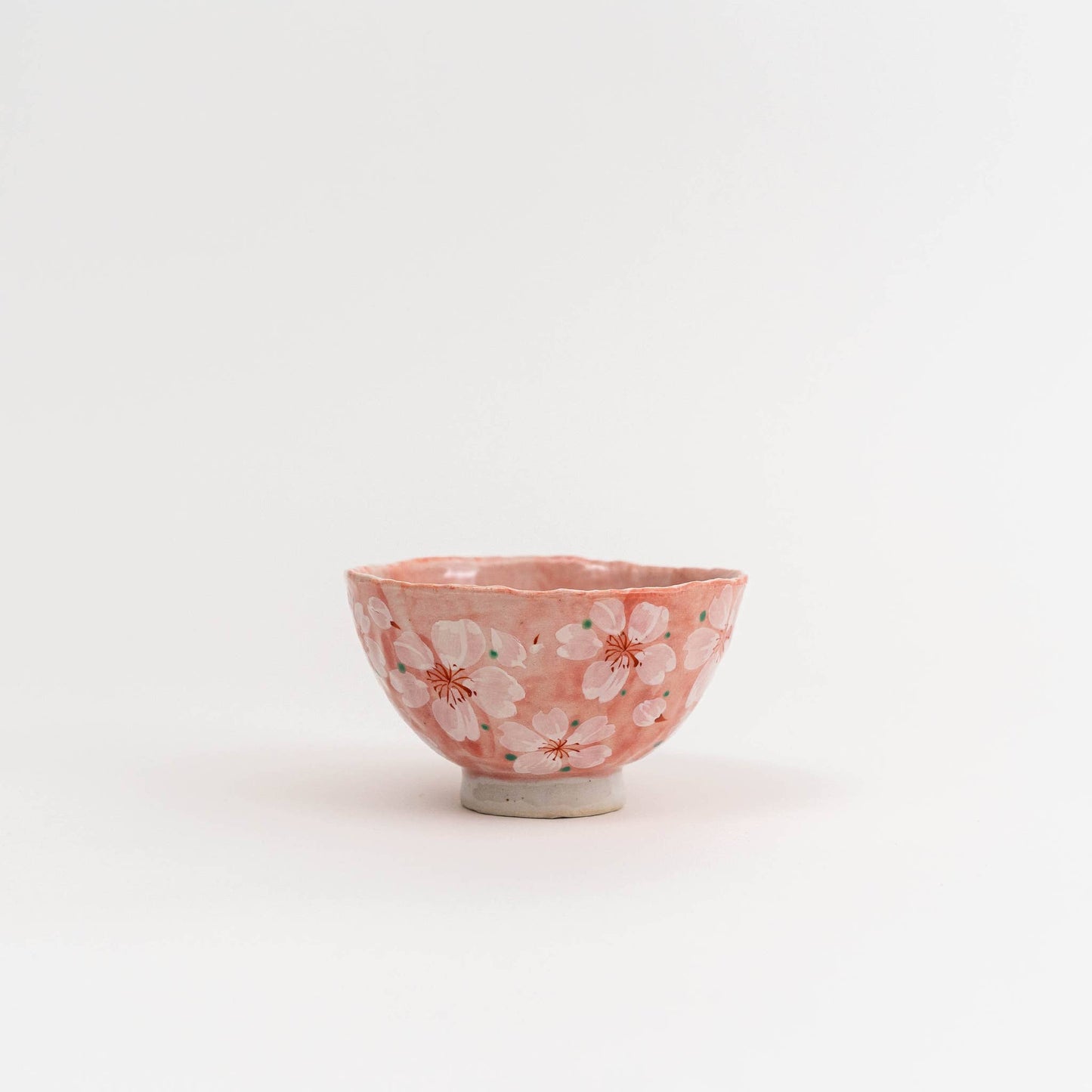 Yayoi-hana Sakura Pink Rice/Tea Bowl