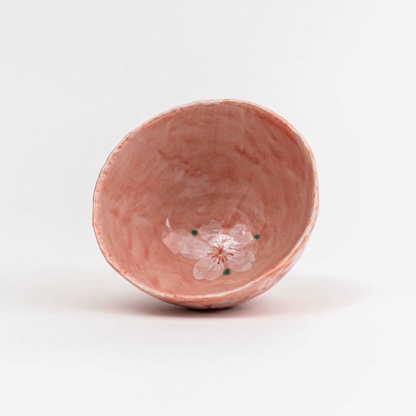 Yayoi-hana Sakura Pink Rice/Tea Bowl