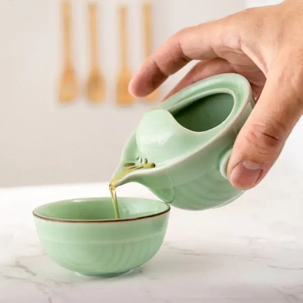 Koi Fish Tea Set