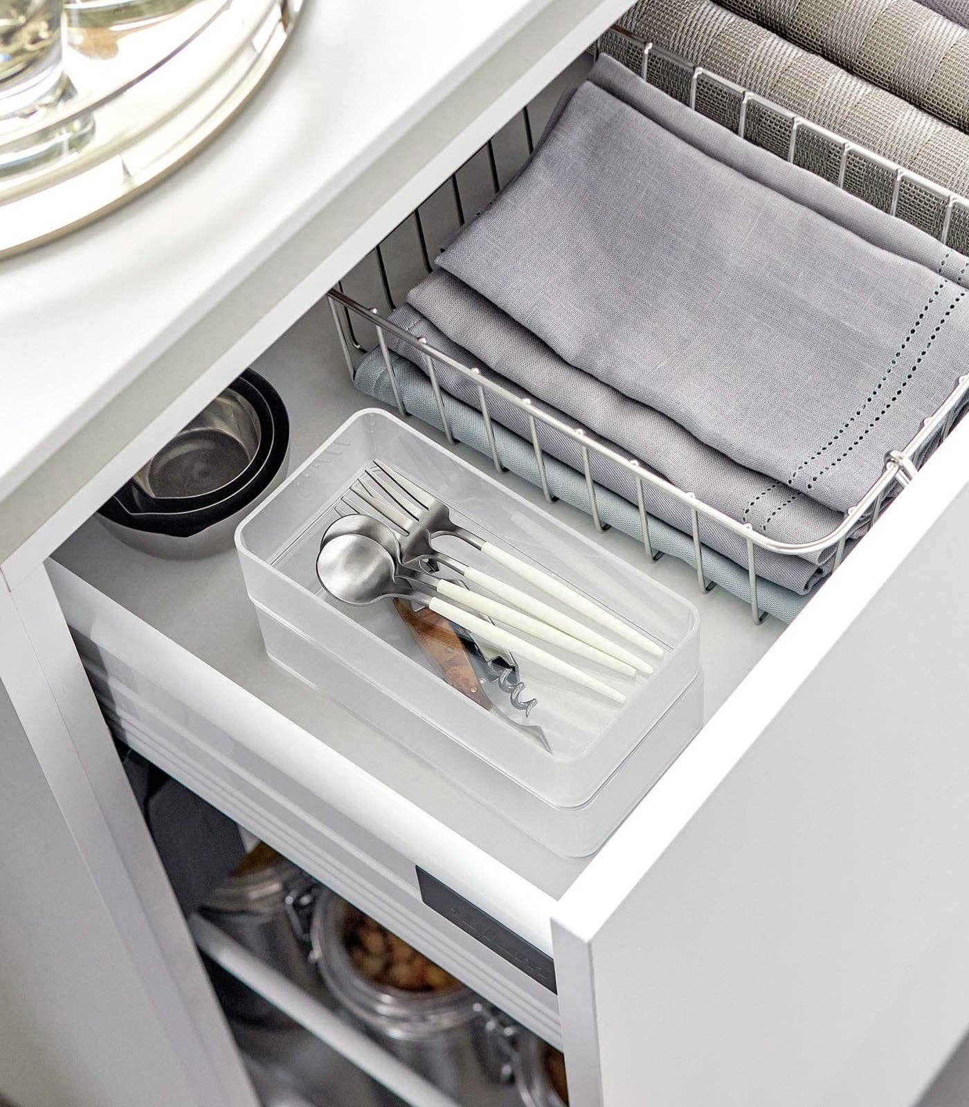 Stackable Clear Organizers [Set of 2] - Small