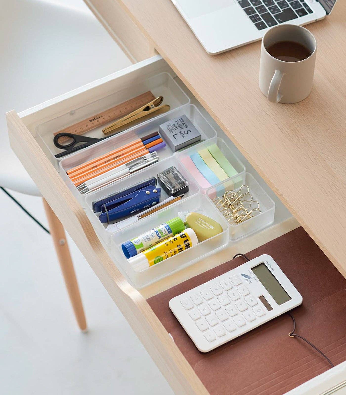 Stackable Clear Organizers [Set of 2] - Large