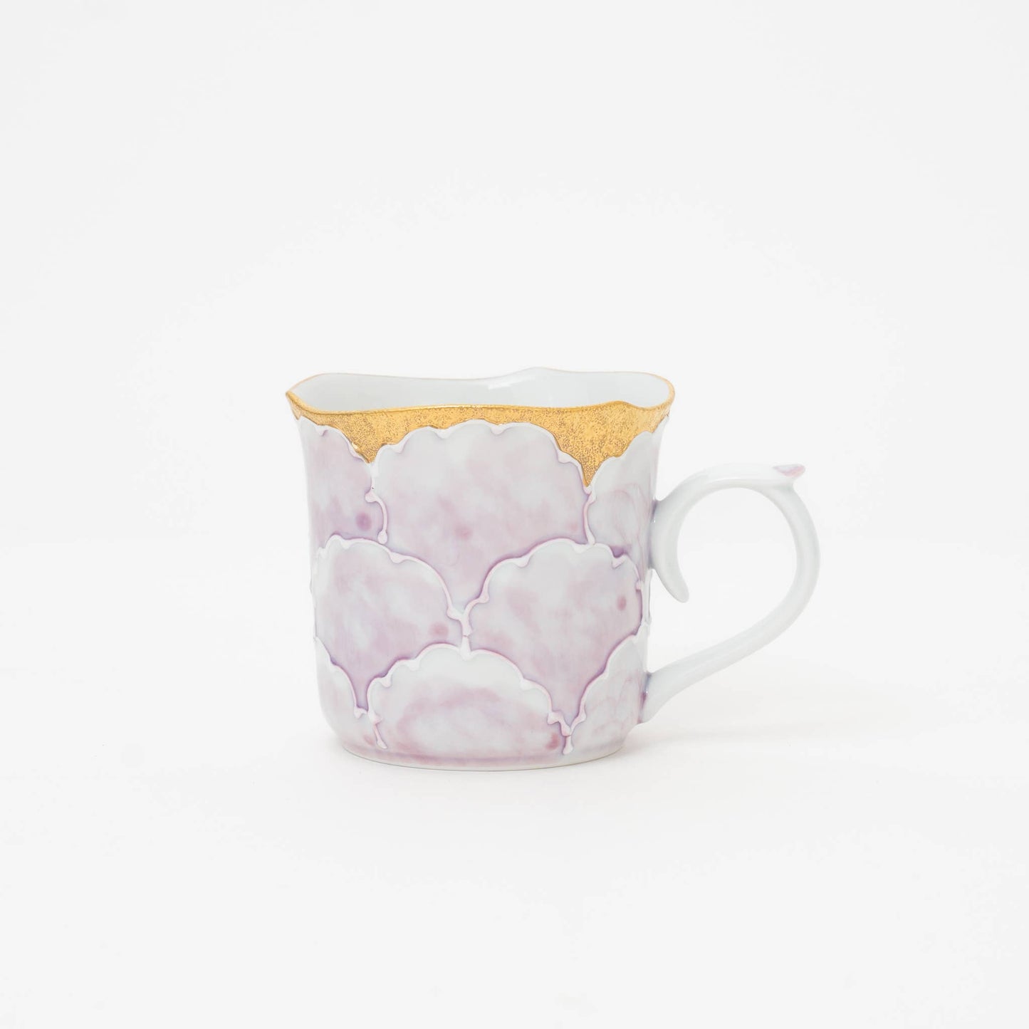 Handmade Artia Peony Mug- Lilac