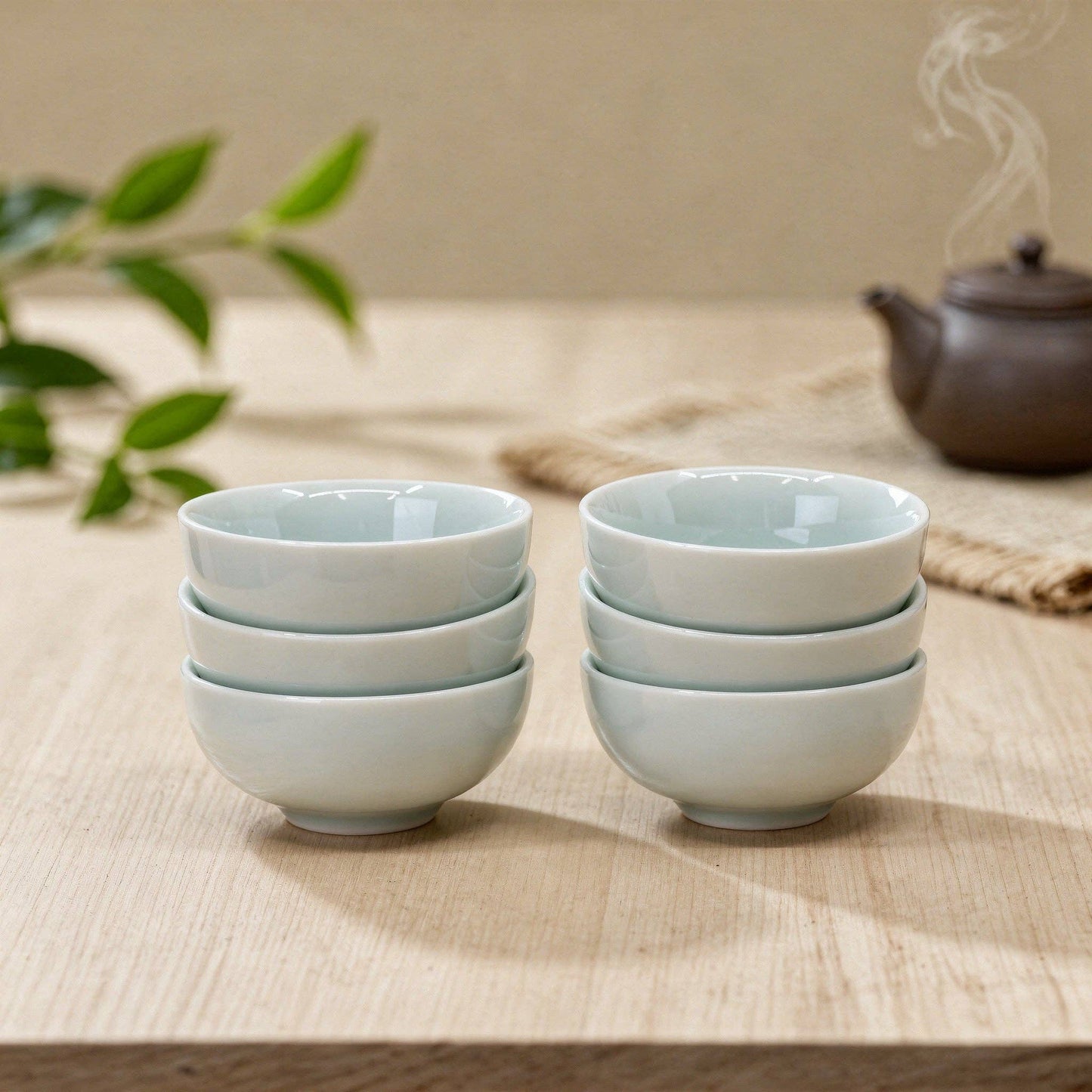 Koi Fish Tea Cups- 6 Piece Set