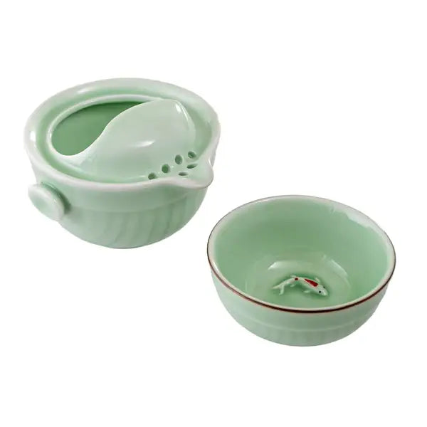 Koi Fish Tea Set