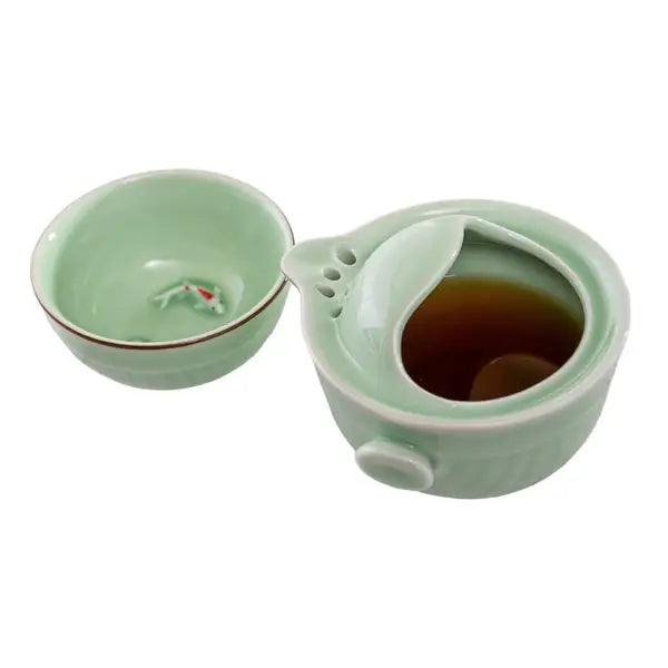 Koi Fish Tea Set