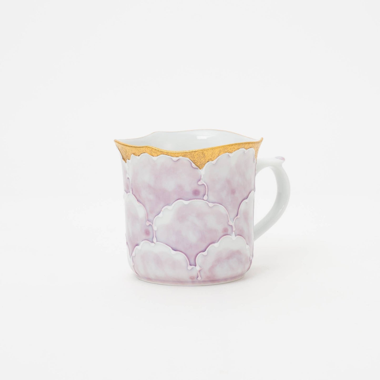 Handmade Artia Peony Mug- Lilac
