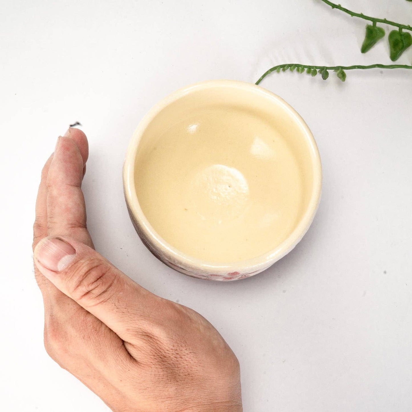 Pink Cherry Blossoms Mini Matcha Bowl