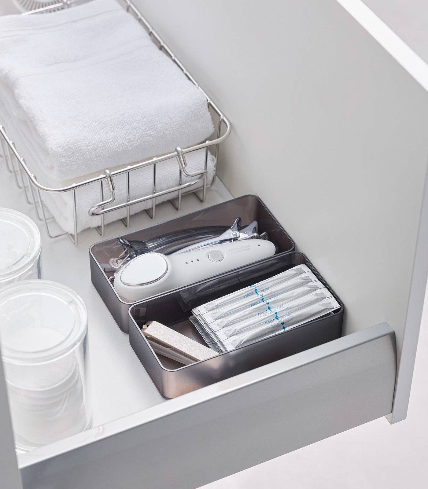 Stackable Clear Organizers [Set of 2] - Small