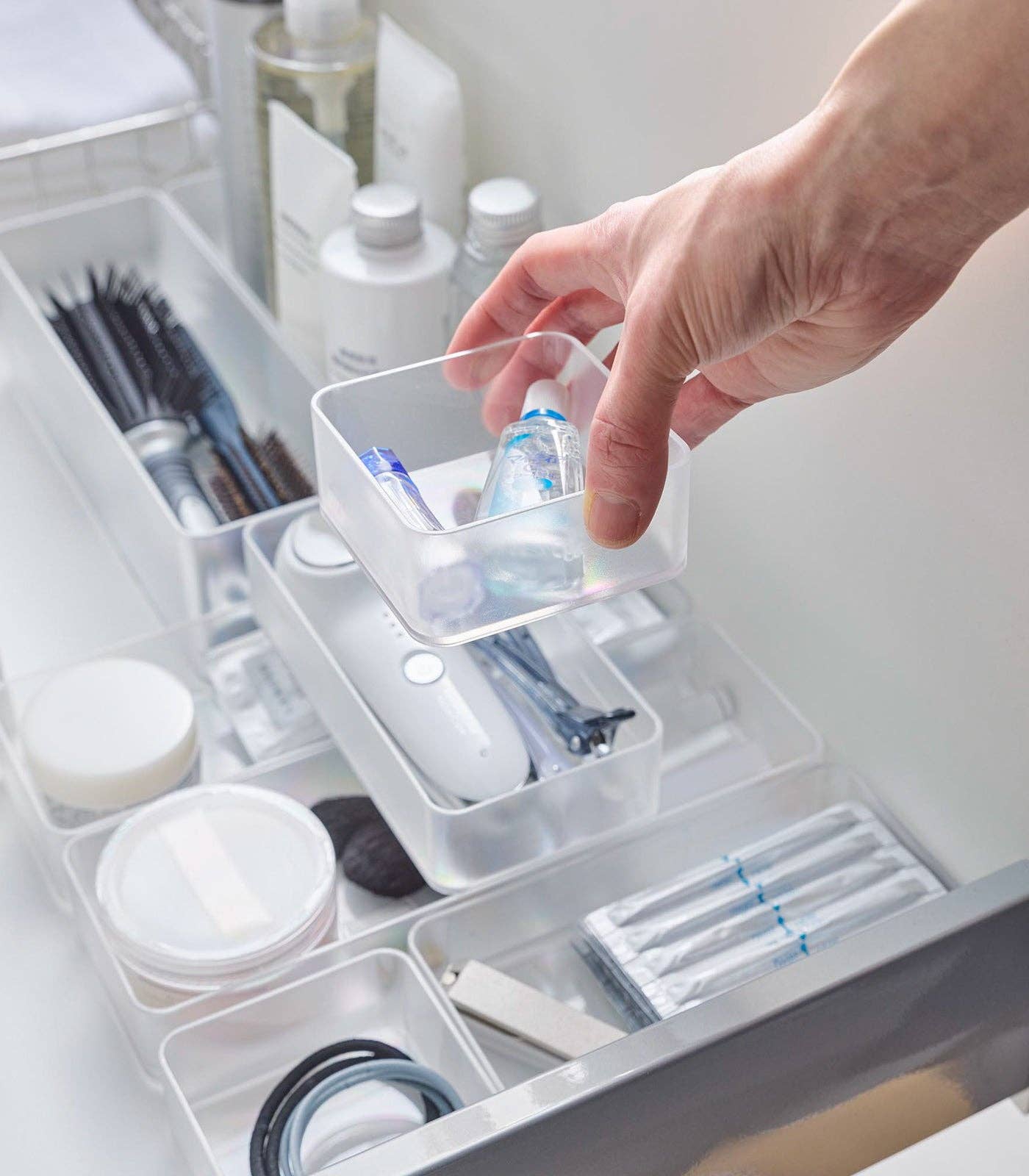 Stackable Clear Organizers [Set of 2] - Small