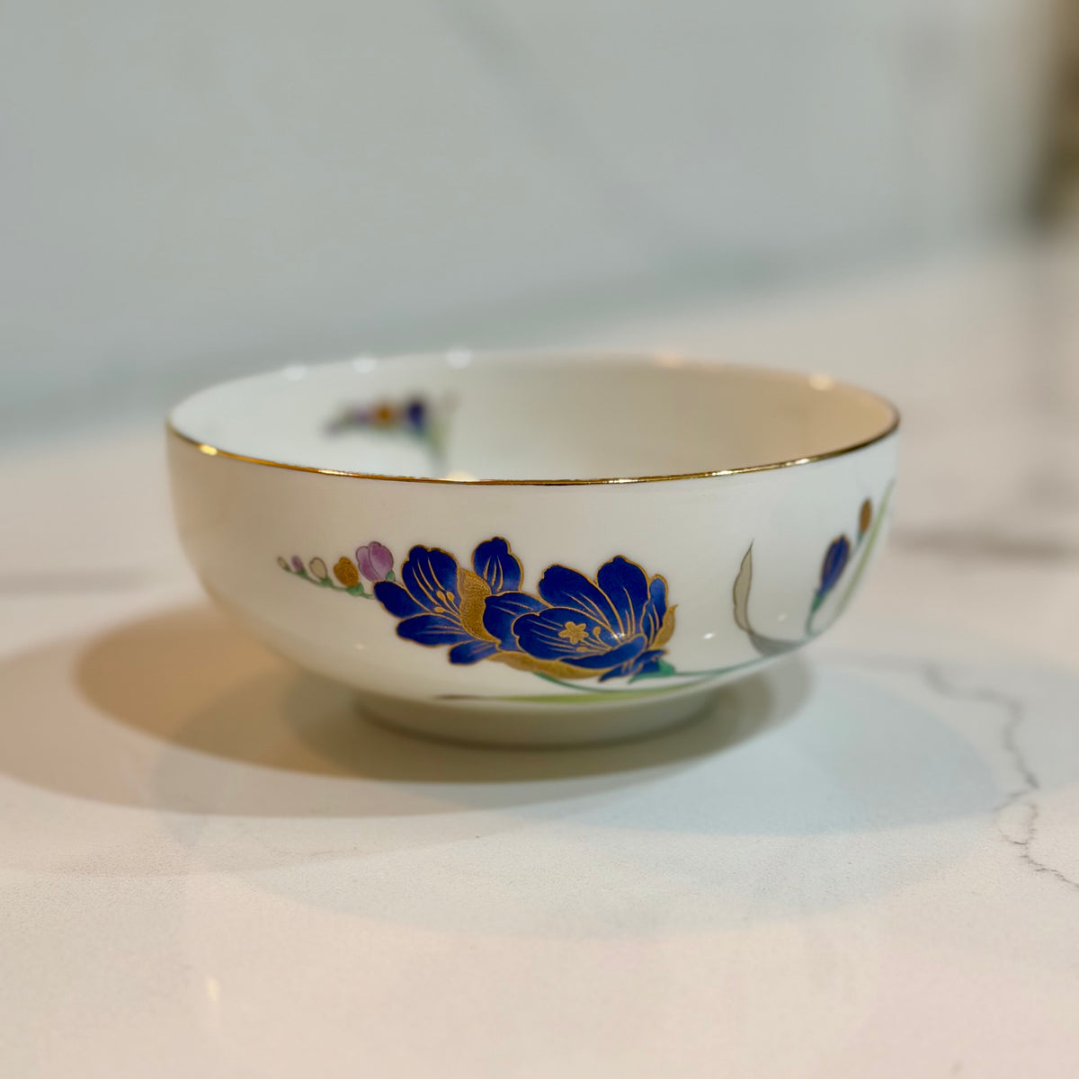 Lavender Mist Floral Bowl