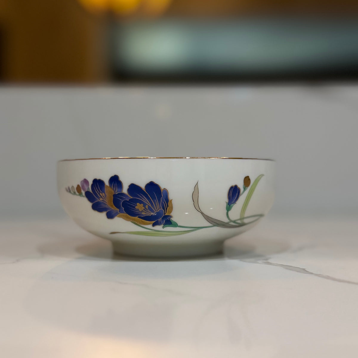 Lavender Mist Floral Bowl