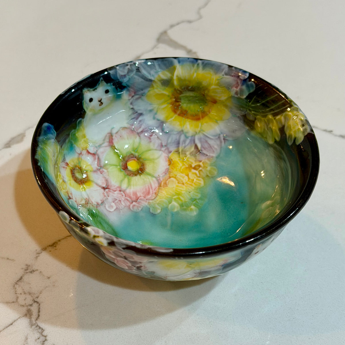 Akiko Nomura Cat Bowl